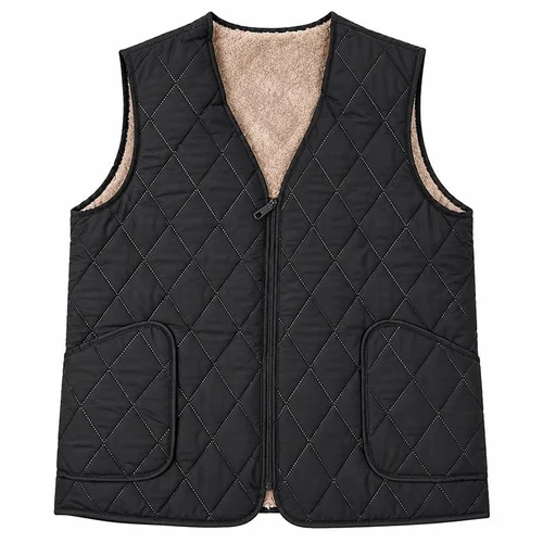 Vesta Barbati fara maneca fermuar (10XL-12XL)