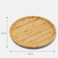 Platou bambus Ø24.7 cm