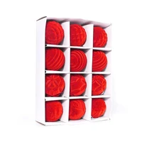 Set 12 Globuri pentru brad 6 cm