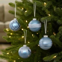 Set 12 Globuri pentru brad 6 cm 2