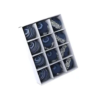 Set 12 Globuri pentru brad 6 cm