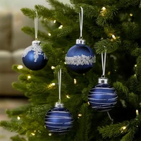Set 12 Globuri pentru brad 6 cm 2