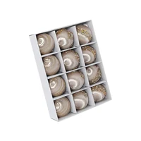 Set 12 Globuri pentru brad 6 cm