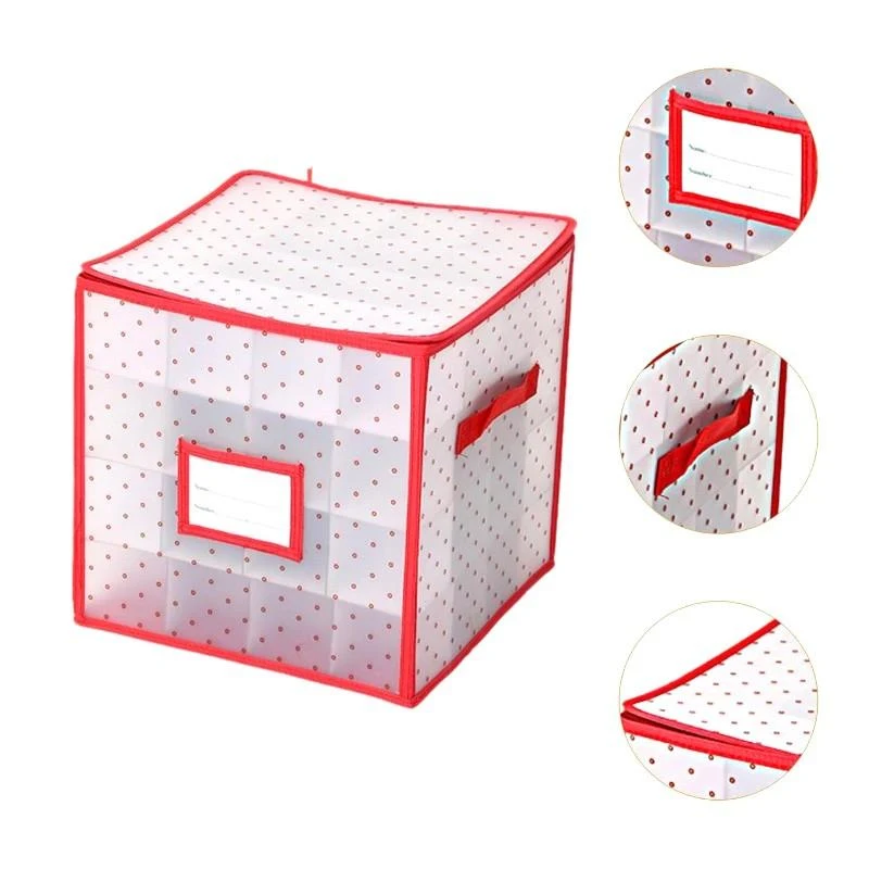 Cutie de depozitare globuri Craciun 64 celule (30x30x30) 2