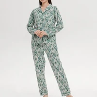 Pijama Dame (camasa m.lunga cu pantaloni) (S-2XL) 10