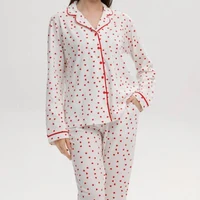 Pijama Dame (camasa m.lunga cu pantaloni) (S-2XL) 11