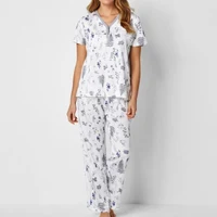 Pijama Dame (tricou cu pantaloni) (S-2XL)