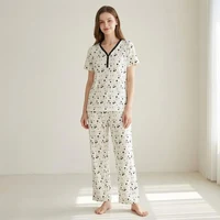 Pijama Dame (tricou cu pantaloni) (S-2XL) 2