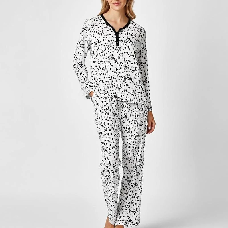 Pijama Dame (maleta cu pantaloni) (S-2XL) 3