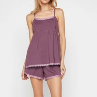 Pijama Dame (maiou cu sorti) (S-2XL)