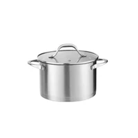 Cratita inox cu capac 3 L