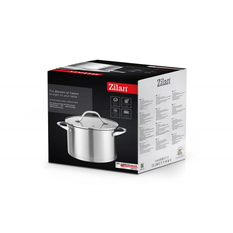 Cratita inox cu capac 3 L 2