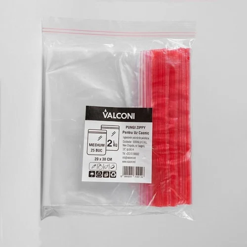Pungi alimentare Ziplock 2 kg (20x30)