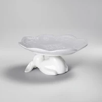 Platou pe picior ceramica (20x20x8)
