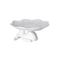 Platou pe picior ceramica (20x20x8) 2