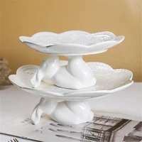 Platou pe picior ceramica (20x20x8) 4