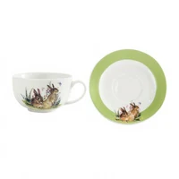 Set cana cu farfurie 2