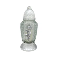 Лампада стеклянная 22 см x 80 грx 24 часа 2