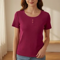 Tricou Dame bordo (48-56)