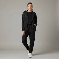 Costum sport Dame negru (46-56)