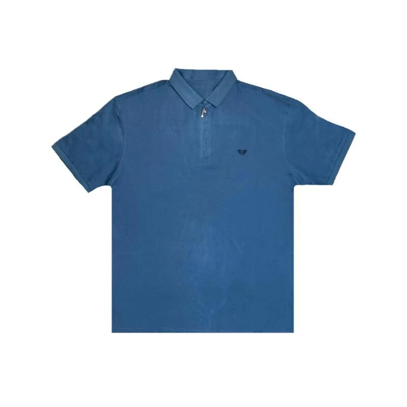 Tricou polo Barbati fermuar (XL-5XL) 2