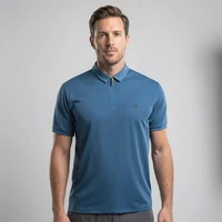 Tricou polo Barbati fermuar (XL-5XL)