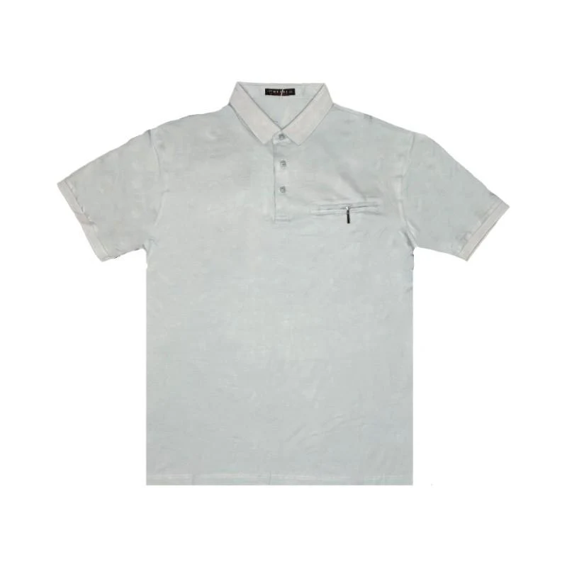 Tricou polo Barbati nasturi (XL-5XL) 2