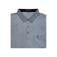 Tricou polo Barbati fermuar (XL-5XL) 3