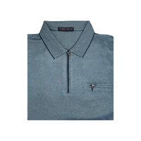 Tricou polo Barbati fermuar (XL-5XL) 4