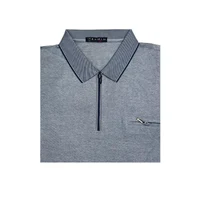 Tricou polo Barbati fermuar (XL-5XL) 3