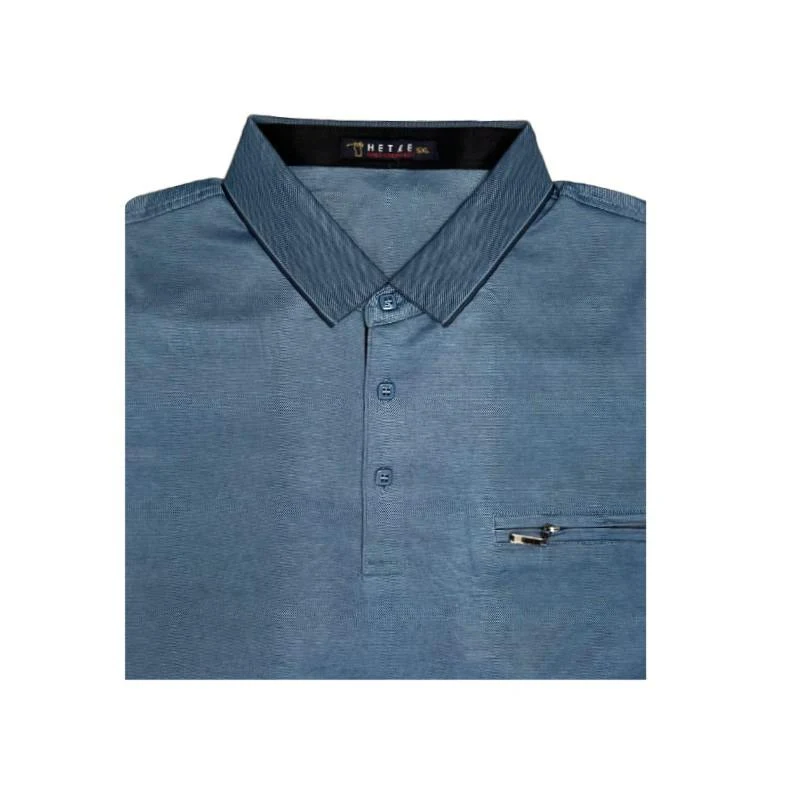 Tricou polo Barbati nasturi (XL-5XL) 6