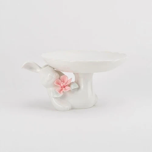 Platou pe picior ceramica