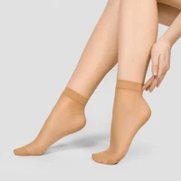 Sosete Dame matase (bej,negru,natural) 3