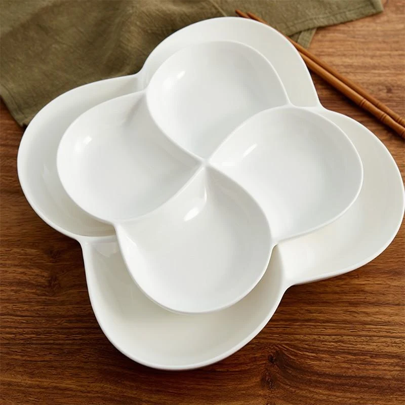 Platou ceramica 4 compartimente 20.3 cm 2