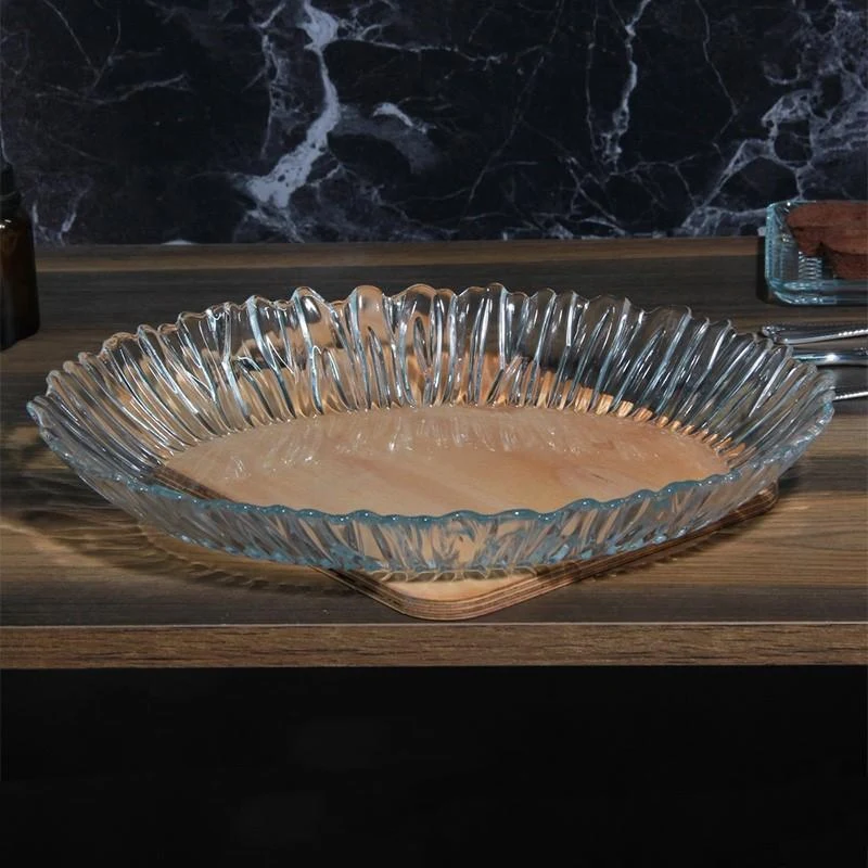 Platou sticla oval Aurora (250x330) 2