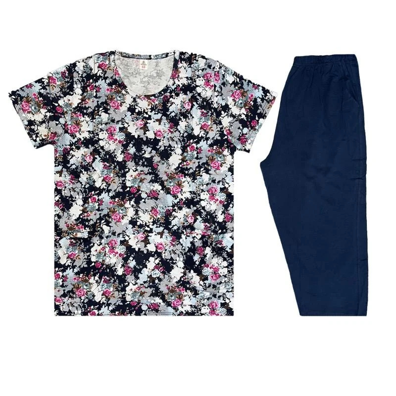 Set Dame tricou cu pantaloni 3 sferturi mix (50-60) 3