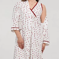 Set Dame (halat cu camasa de noapte) (S-2XL)