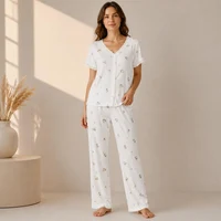 Женская пижама (футболка+штаны) (S-2XL) 3