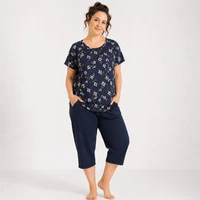 Set Dame tricou cu pantaloni 3 sferturi (50-60)