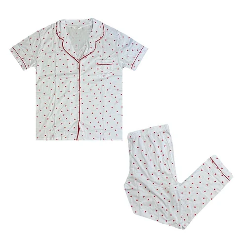 Pijama Dame (camasa m.scurta cu pantaloni) (46-54)