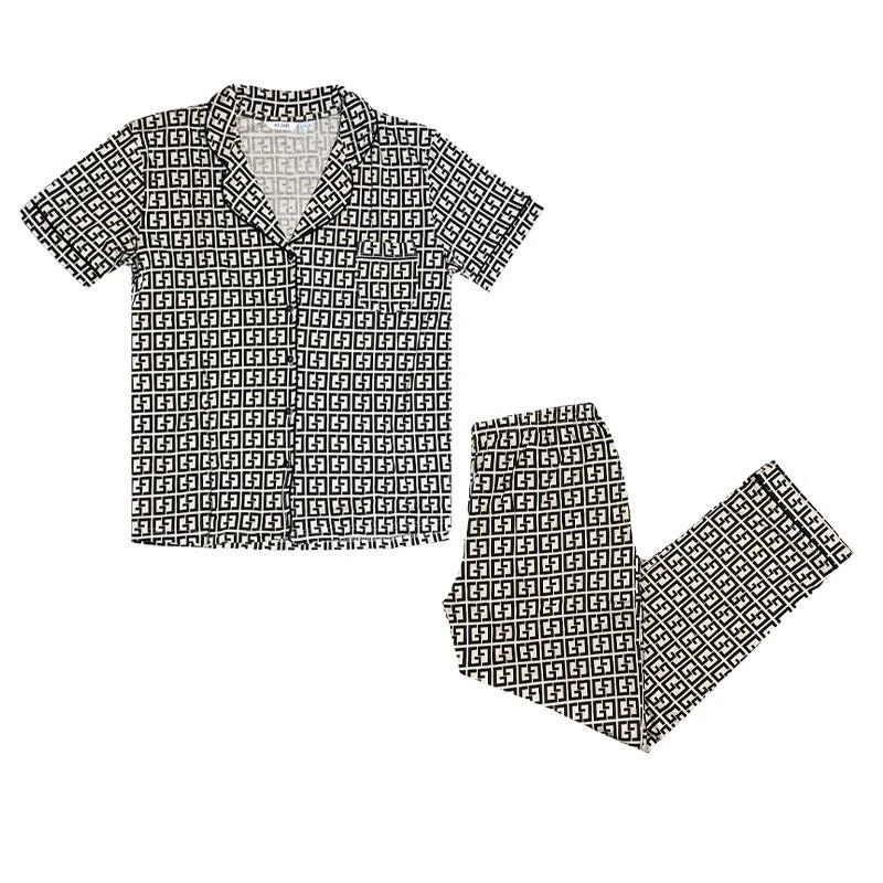 Pijama Dame (camasa m.scurta cu pantaloni) (46-54) 3