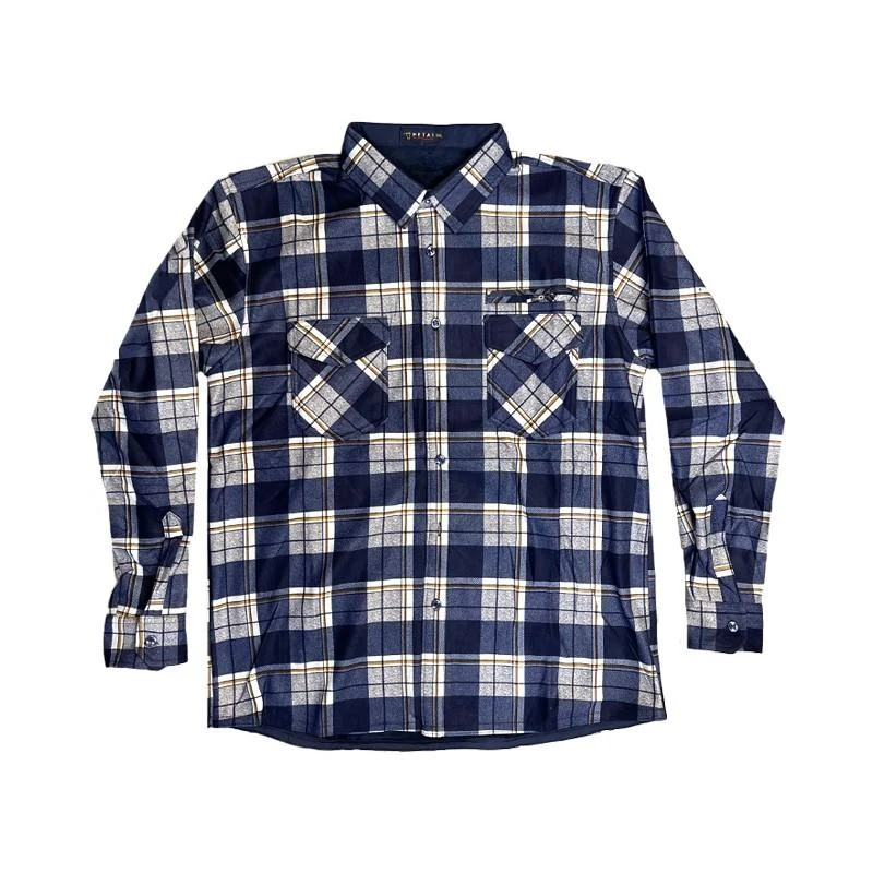 Camasa Barbati cu blana,nasturi (XL-5XL) 2