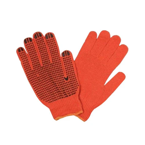Manusi de lucru tricotate PVC