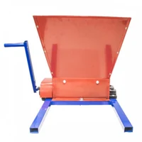 Zdrobitor de struguri manual (albastru cu rosu) 4