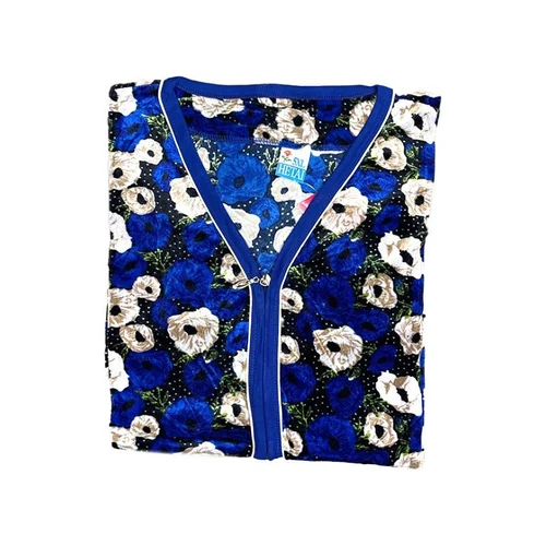 Halat Dame velour-fermuar (XL-5XL)