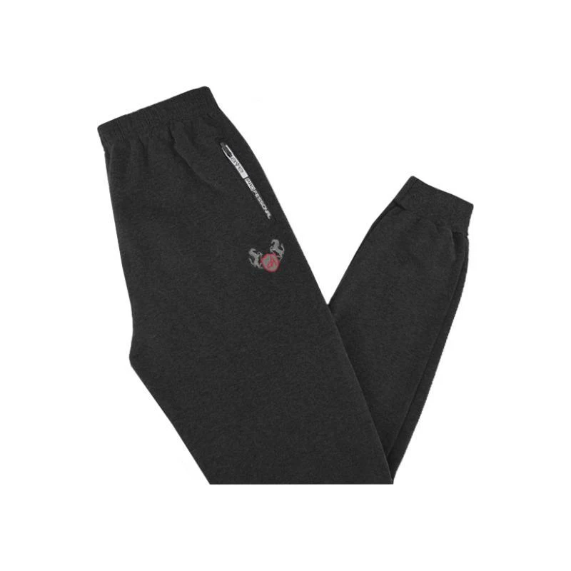 Штаны спортивные мужские с манжетом (2XL-5XL) черный, серый 2