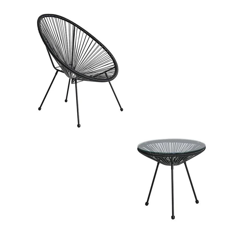 Set 2 scaune cu masa pt terasa (50x50x47/87x69x86) 3