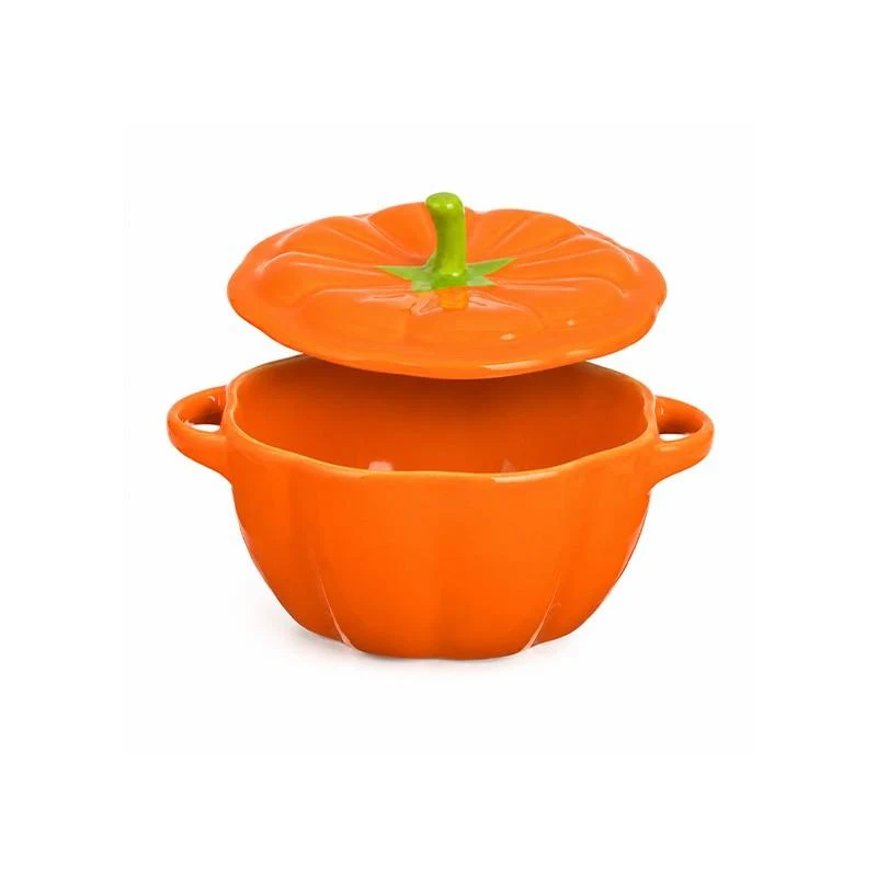Bol ceramica cu capac 16 cm 2