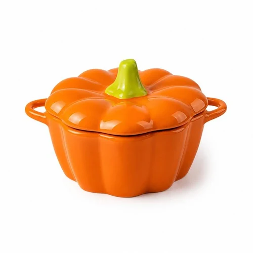 Bol ceramica cu capac 18 cm
