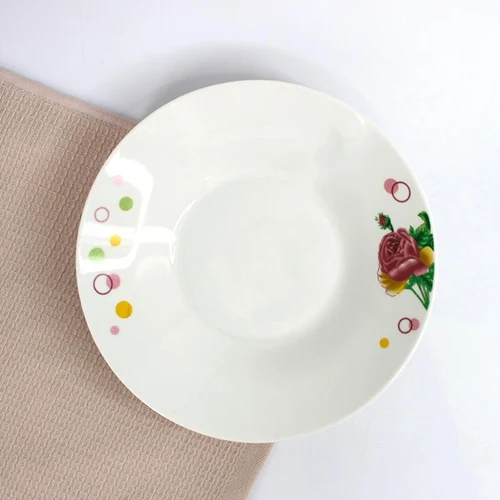 Farfurie de supa  flori 22.5 cm /48